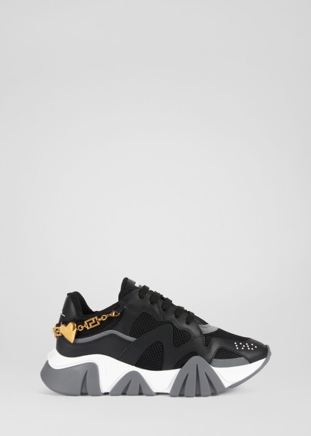 Versace Greca Chain Squalo Sneakers Dam - 371654XZC